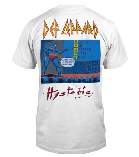 (2 side) Def Leppard Comic