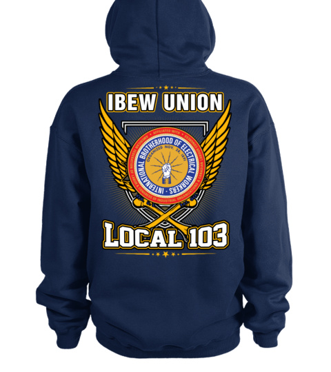 IBEW local 103 - Kapuzenpullover