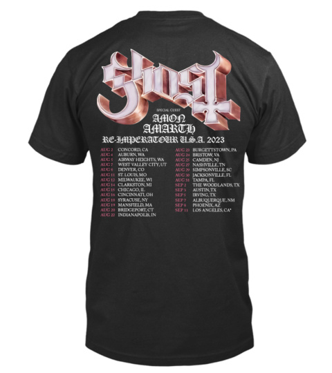 (2 SIDES) GHOST - T-shirt