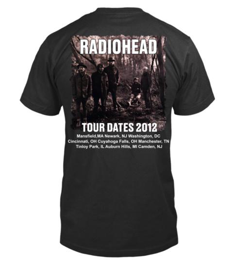 2SD-Radiohead Tour 2012 - T-shirt