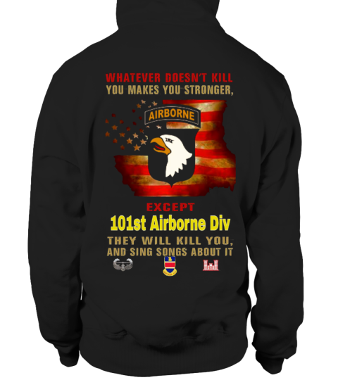101st Airborne Division T-shirt Kill You And Sing Song