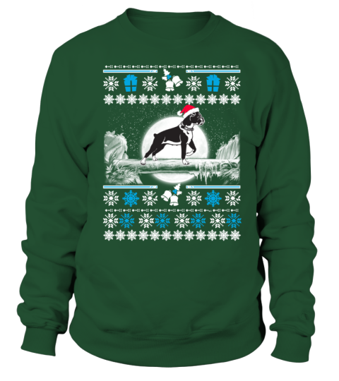 BOXER KING - cool ugly christmas sweater