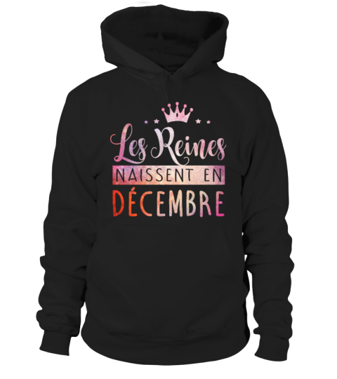 LES REINES NAISSENT EN DECEMBRE T-SHIRT