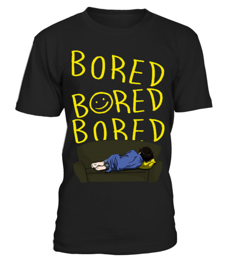 Bored Sherlock Black teeshirt