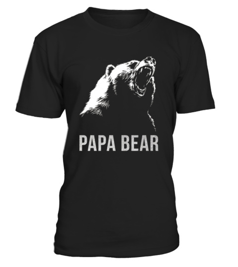 Papa Bear Shirt- Father's Day T-Shirts