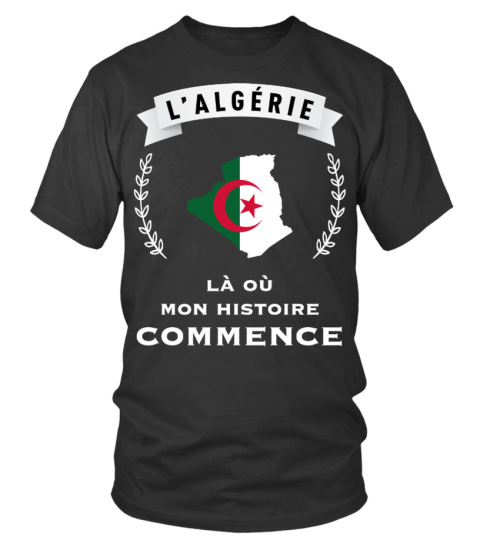 T-shirt Histoire Algérie