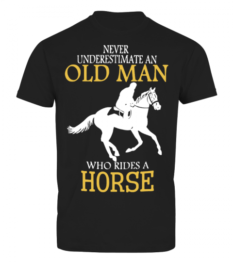 Horse Rider Old Man Shirt