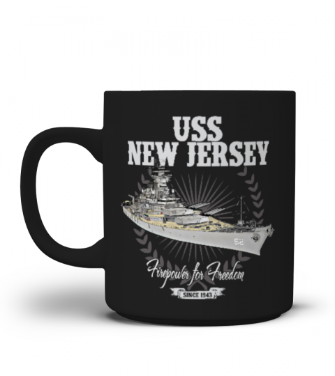 USS New Jersey (BB-62) Mug