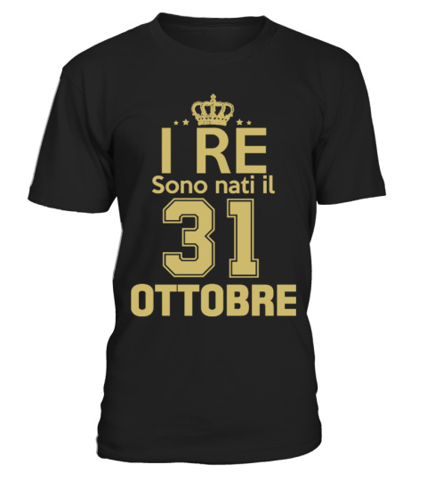 I re sono nati il 31 ottobre