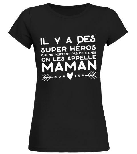 ✪Maman super héros t-shirt mère ✪