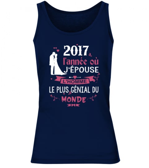 Mariage 2017 - EVJF - Mariée- Débardeur - T Shirt
