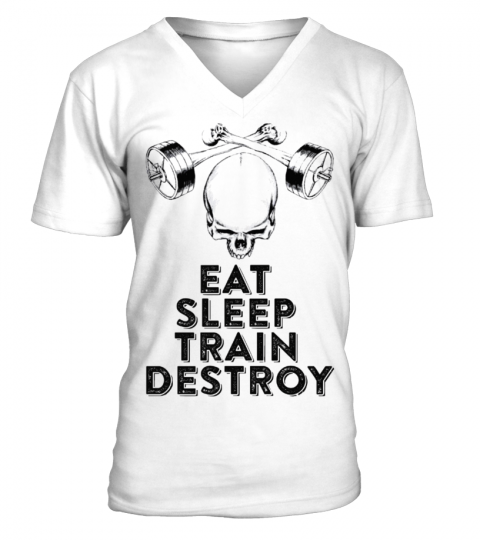 EAT SLEEP TRAIN DESTROY (BLACK/WHITE) 1