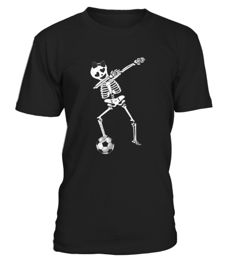 Halloween Dabbing Skeleton Soccer Shirt