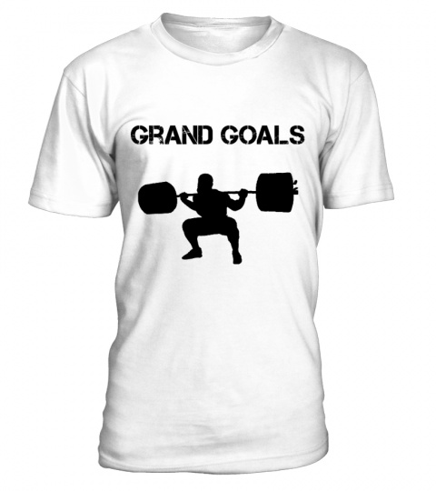  Grand Goals weiß Powerlifting Fitness