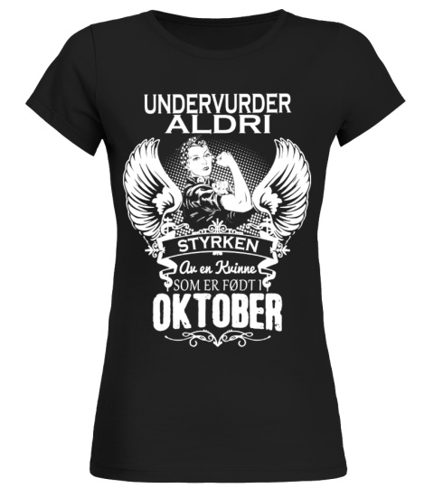 En Kvinne som er født i OKTOBER