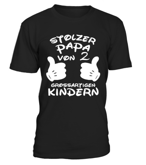 STOLZER PAPA VON GROSSARTIGEN KINDER T-shirt