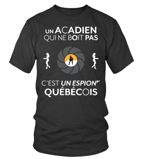 T-shirt - Acadien - Espion