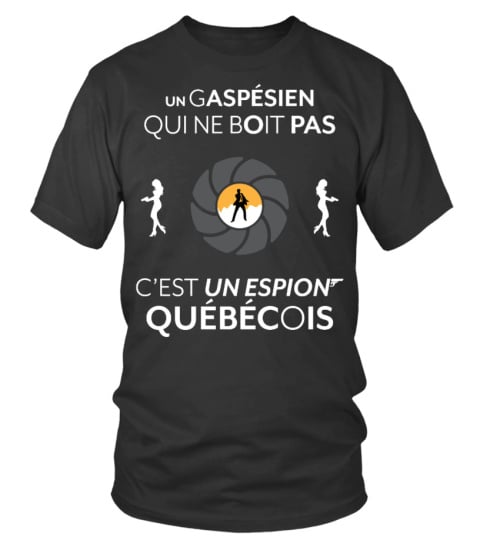 T-shirt - Gaspésien - Espion