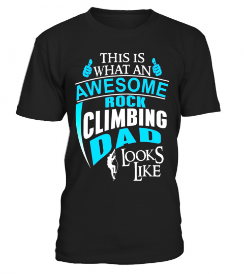 Mens Rock Climbing Gift for Dad Tshirt for Mountain Climbers