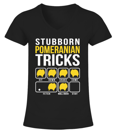 STUBBORN POMERANIAN TRICKS