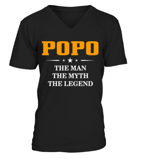 Popo The man the myth the legend Best Shirt For Grandpa, Father by richardph    KAEHGGE