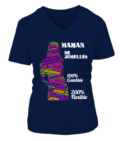 Maman de JUMELLES, version foncée.