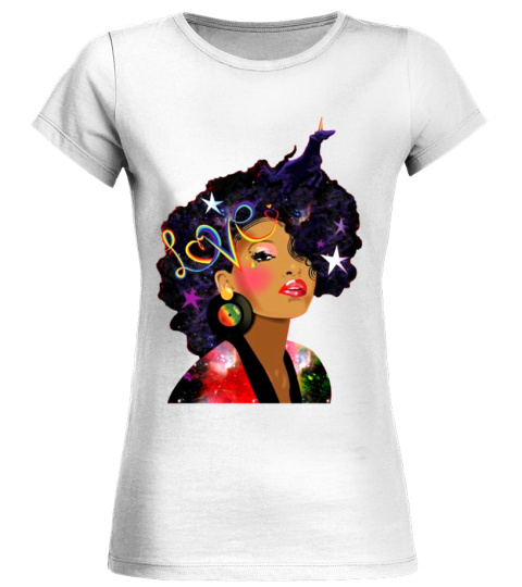 Afro Woman Love Natural Hair  T-shirt