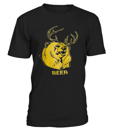 Bear Deer Beer Gift TShirt