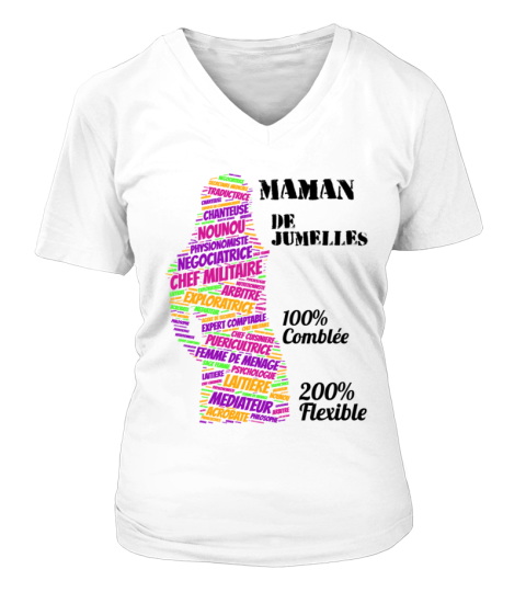 Maman de JUMELLES, version claire.