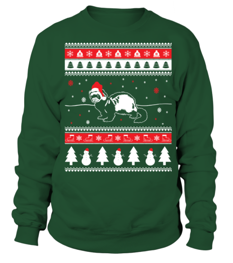 Ferret on sale christmas sweater