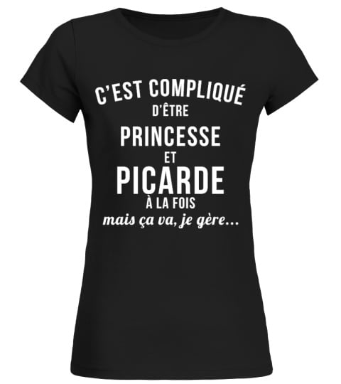 T-shirt Princesse - Picarde