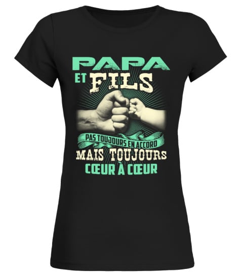 Tee shirt 2025 papa et fils