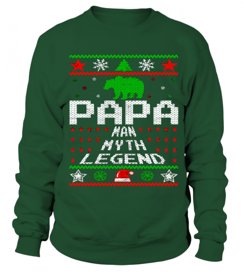 Papa ugly christmas sweater