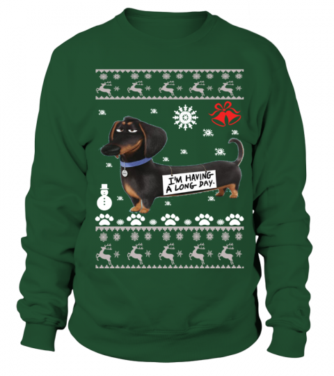 Dachshund Ugly Christmas Sweater - Dachshund dogs