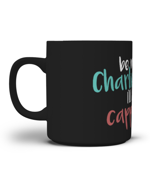 TAZZA CHARLIE MOON NERA LIMITATA