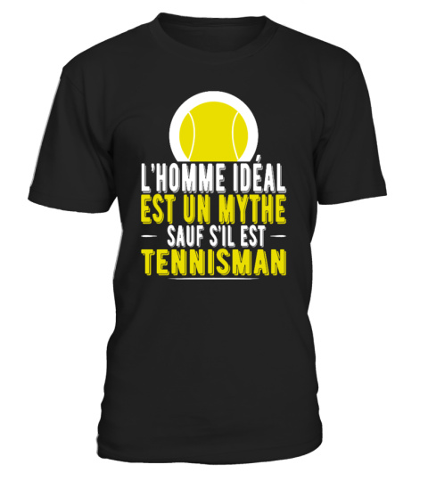 ✪ Homme tennisman t-shirt humour ✪