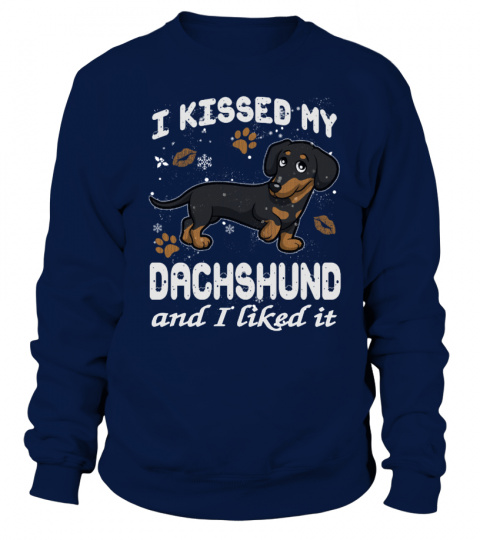Dachshund T Shirts - I kissed Dachshund