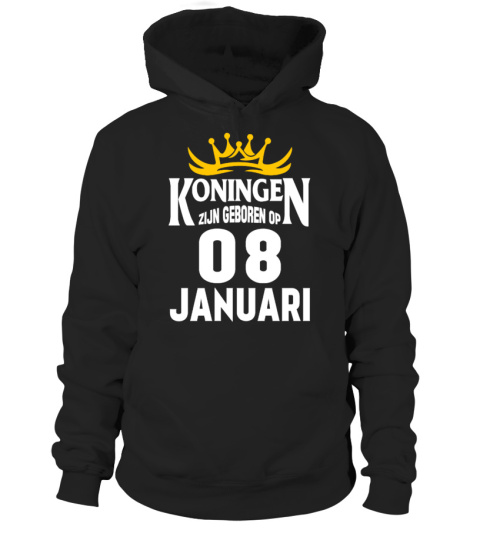 KONINGEN ZIJN GEBOREN OP 08 JANUARI