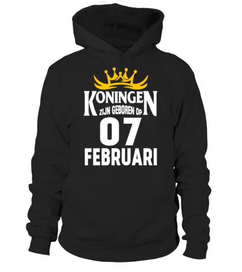 KONINGEN ZIJN GEBOREN OP 07 FEBRUARI