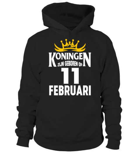 KONINGEN ZIJN GEBOREN OP 11 FEBRUARI