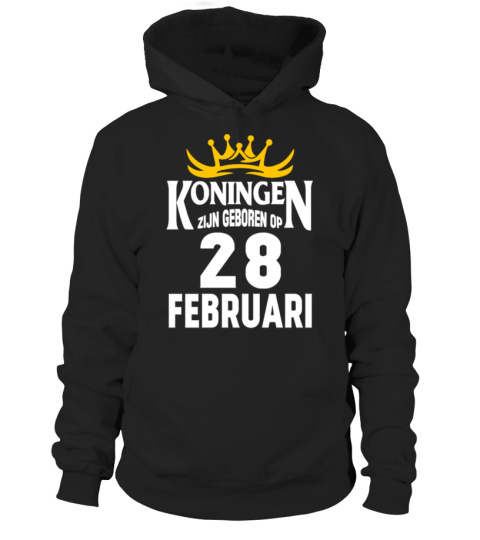 KONINGEN ZIJN GEBOREN OP 28 FEBRUARI