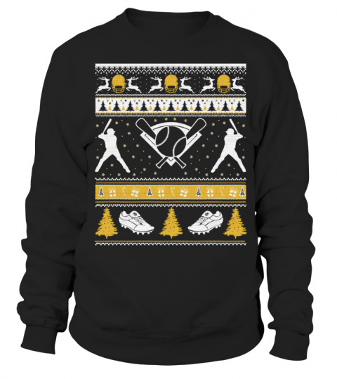 Baseball Christmas Sweater