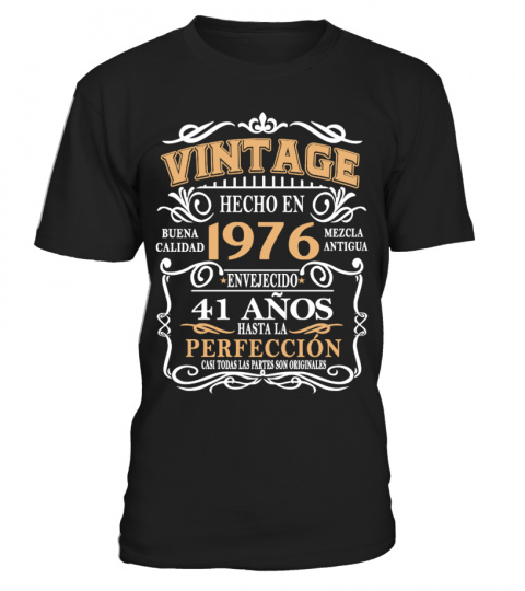 Vintage perfección -1976-shirt