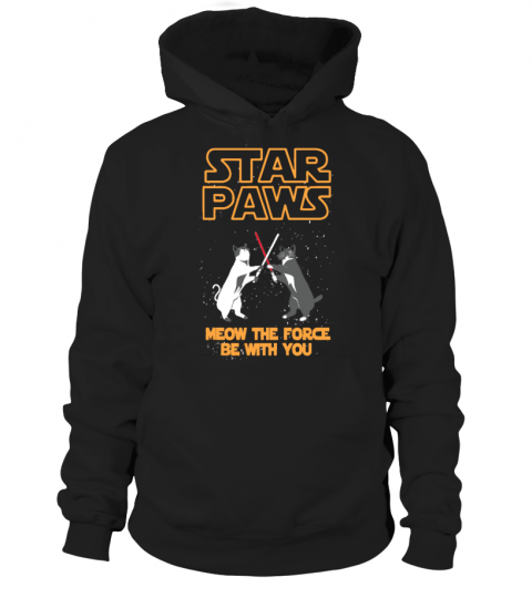 STAR PAWS MEOW THE FORCE BE WITH YOU