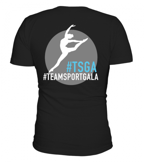 V-neck T-shirt Limited Edition TEAMSPORTGALA