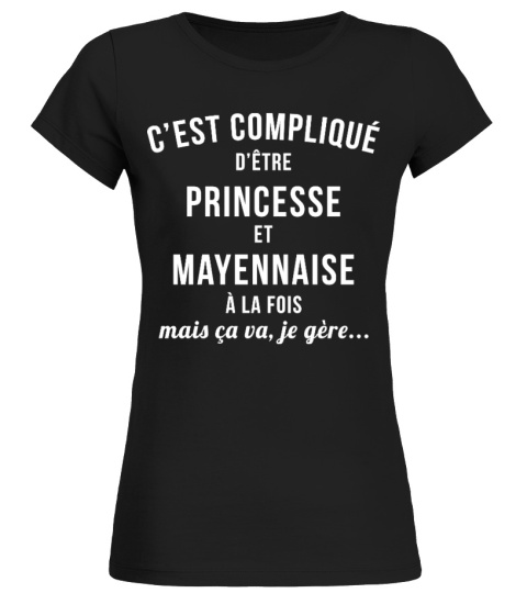 T-shirt Princesse - Mayennaise