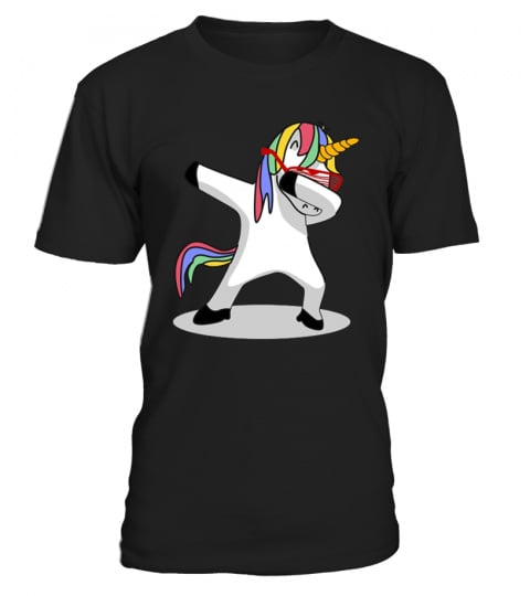 Dabbing Unicorn Shirt Dab Hip Hop Shirt