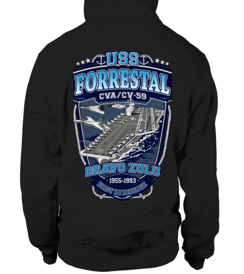 USS Forrestal (CV-59) Hoodie