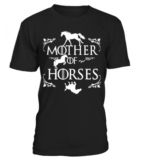 Horse lover T-shirt - Mother of horses