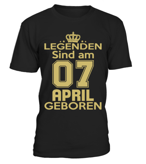 legenden sind am 07 april geboren
